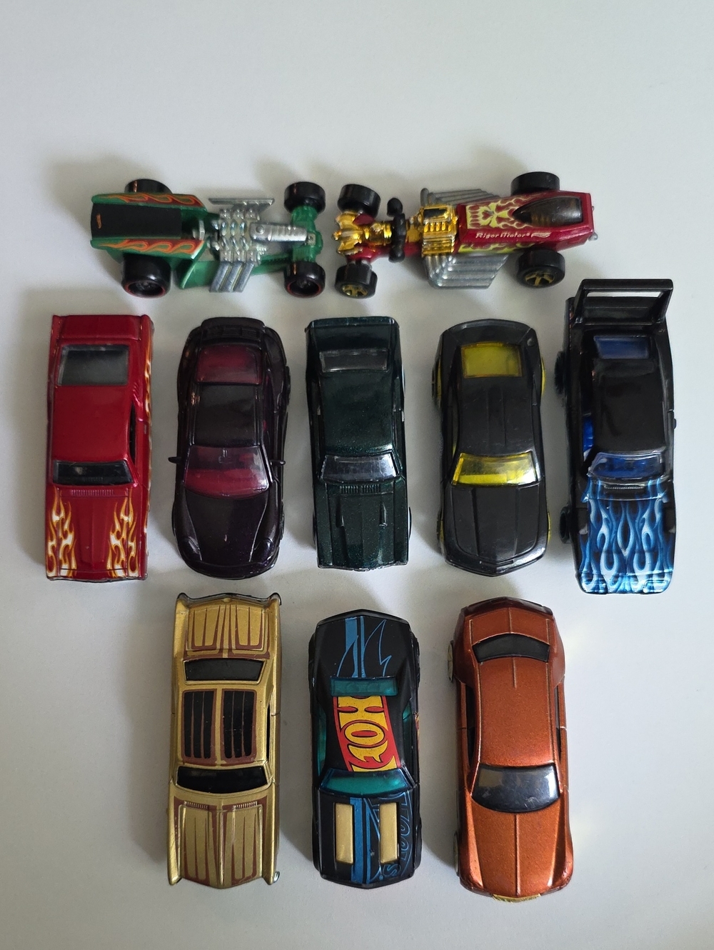 Hot Wheels Assorted Cars - Camero, Cadillac, Chryslar, Z Rod, Porsche, Riviera